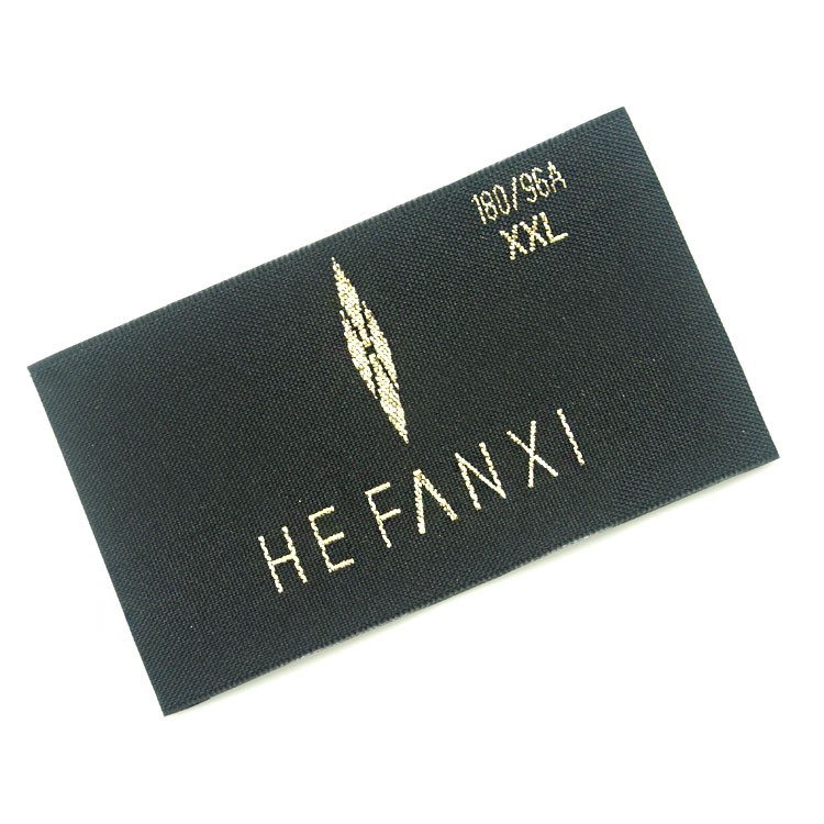 新款高密度织唛定做男女服装商标领标定制勾边木梭机草莓视频污在线批发